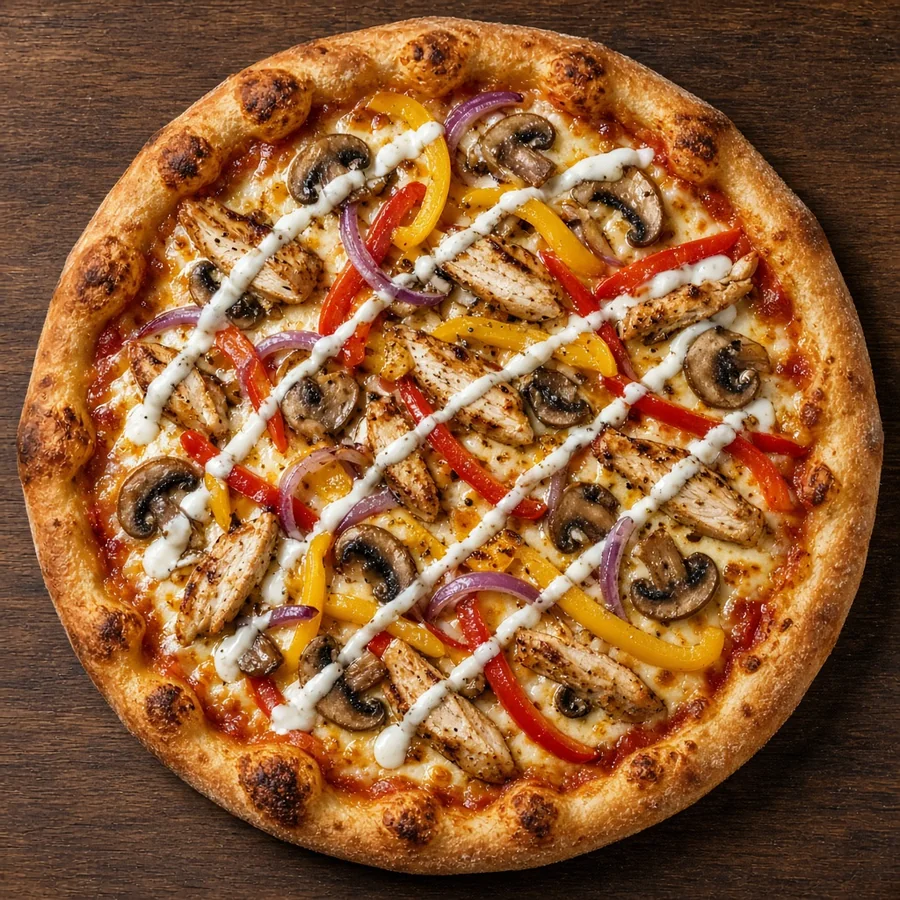 Kycklingpizza