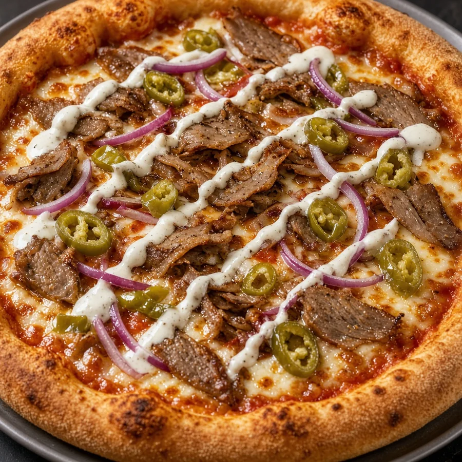 Kebabpizza