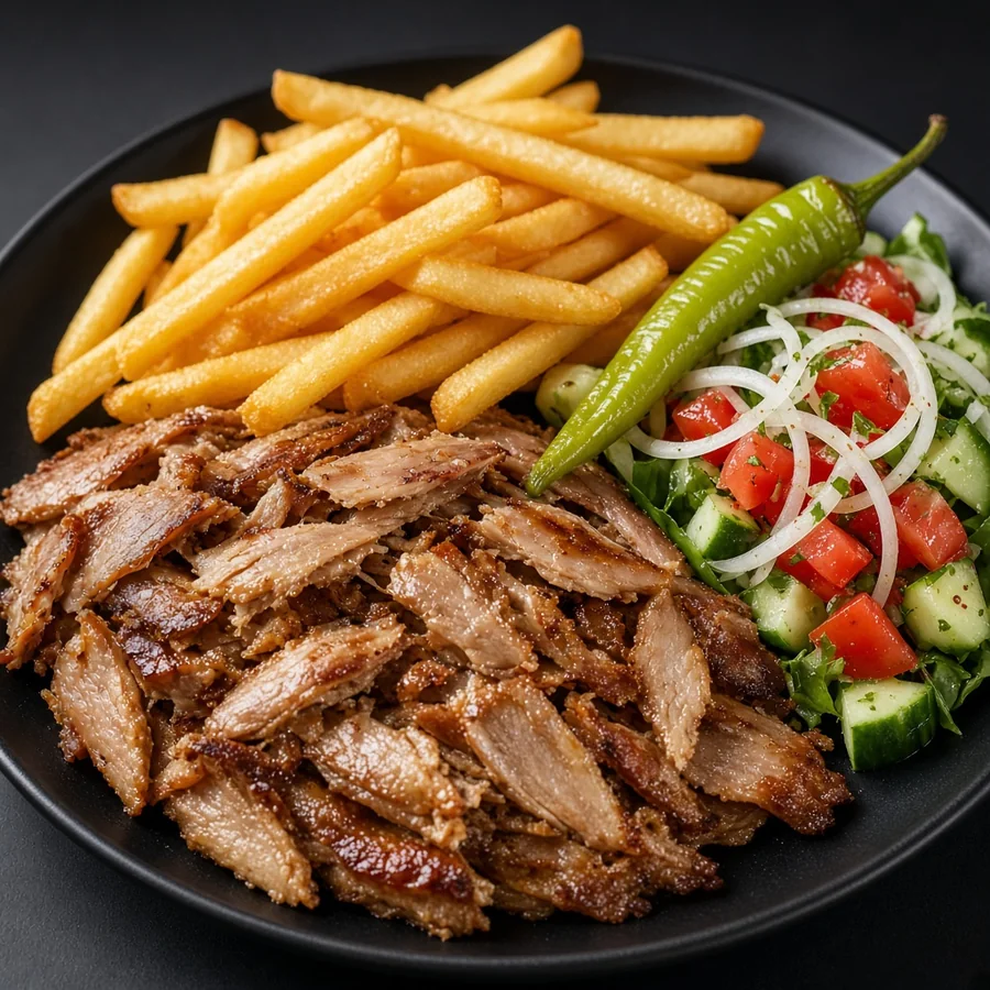 Kebabtallrik